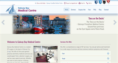 Desktop Screenshot of galwaybaymedicalcentre.ie